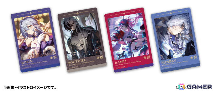 【後半:5月16日(金)~】コラボ限定メタリックカード(全4種)イメージ