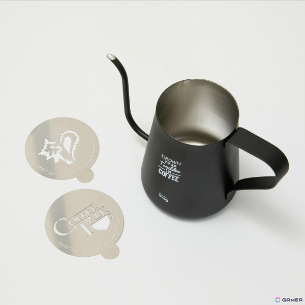 「コーヒートーク」おうちカフェを楽しめる本格グッズがSuperGroupiesより登場！ドリップポット＆ラテアートプレートなどがラインナップの画像