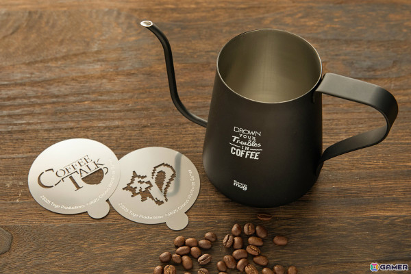 「コーヒートーク」おうちカフェを楽しめる本格グッズがSuperGroupiesより登場！ドリップポット＆ラテアートプレートなどがラインナップの画像7