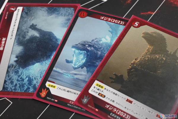 ゴジラの存在感を前面に押し出したゲームルールが爽快!「ゴジラ カードゲーム」メディア向け体験会をレポートの画像
