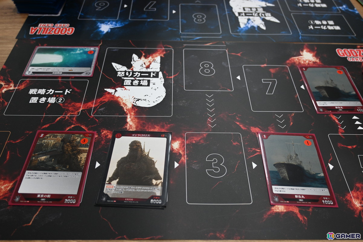ゴジラの存在感を前面に押し出したゲームルールが爽快!「ゴジラ カードゲーム」メディア向け体験会をレポートの画像