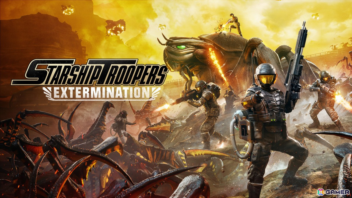 押し寄せてくるエネミーを蹴散らす16人オンライン協力型FPS「Starship Troopers: Extermination」のPS5パッケージ版が発売!の画像