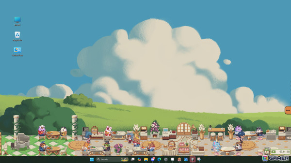YouTube、Twitchに対応の“コメントでつながる”カフェ経営放置ゲーム「月曜が来ないカフェ」がSteamで2025年内に発売！の画像