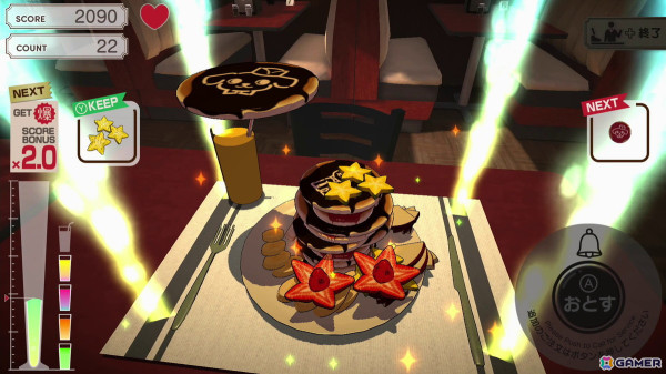 MAGES.の新作はまさかのパズルゲーム！食材を盛って盛って盛りまくる「爆盛食堂」がPS5/PS4/Switchで配信の画像2