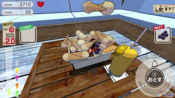 MAGES.の新作はまさかのパズルゲーム！食材を盛って盛って盛りまくる「爆盛食堂」がPS5/PS4/Switchで配信の画像3