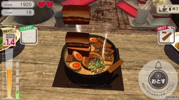 MAGES.の新作はまさかのパズルゲーム！食材を盛って盛って盛りまくる「爆盛食堂」がPS5/PS4/Switchで配信の画像5