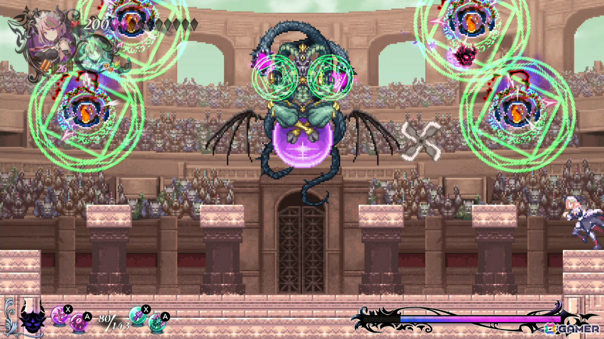 ボス「バフォメット」は強力な魔法を使う上級悪魔だ!