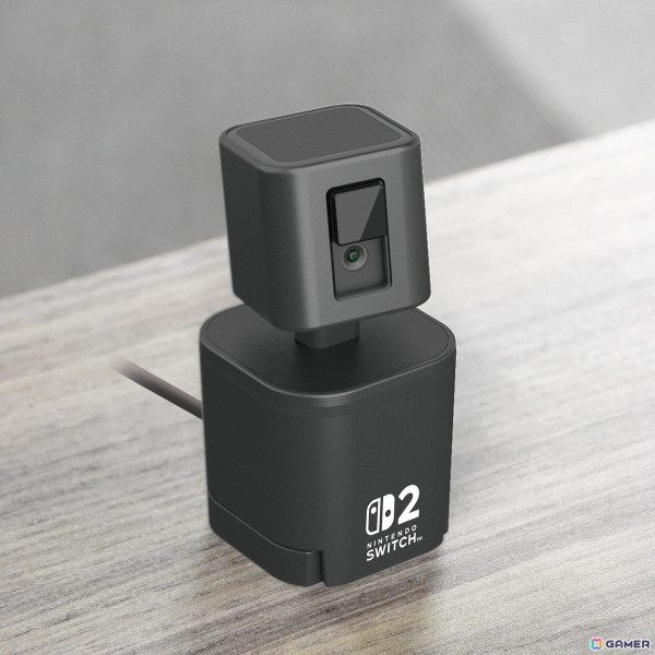 Nintendo Switch 2でビデオ通話が楽しめる「USBカメラ パックンフラワー for Nintendo Switch 2」がホリより6月に発売！の画像