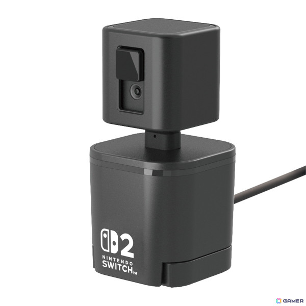 Nintendo Switch 2でビデオ通話が楽しめる「USBカメラ パックンフラワー for Nintendo Switch 2」がホリより6月に発売！の画像