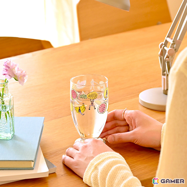 「刀剣乱舞ONLINE」イラストレーター・鬼頭祈氏とのコラボグッズに“三日月宗近とブドウ”など6種のレトログラスが登場！の画像28