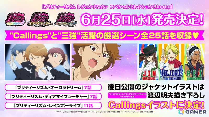 劇場アニメ「KING OF PRISM-Your Endless Call- み~んなきらめけ!プリズム☆ツアーズ」プリティーシリーズと世界がつながるキービジュアルが公開!の画像