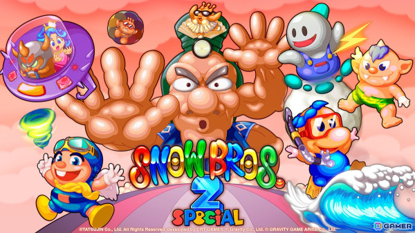アーケードゲーム「スノーブラザーズ 2」をリメイクした「SNOW BROS. 2 SPECIAL」のSwitchパッケージ通常版/限定が発売！の画像1