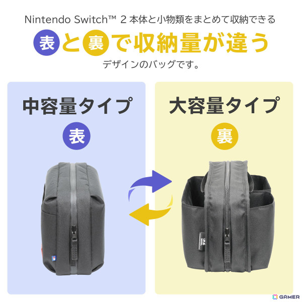 Nintendo Switch 2の持ち運びや収納に便利なポーチ5種とゲームカードケース2種がそれぞれ6月に発売！ドックもまとめて収納できるアイテムもの画像44
