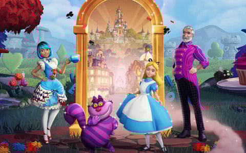 「ディズニー ドリームライトバレー」アップデート「ふしぎの国の秘密」が配信！アリスとチェシャ猫が登場