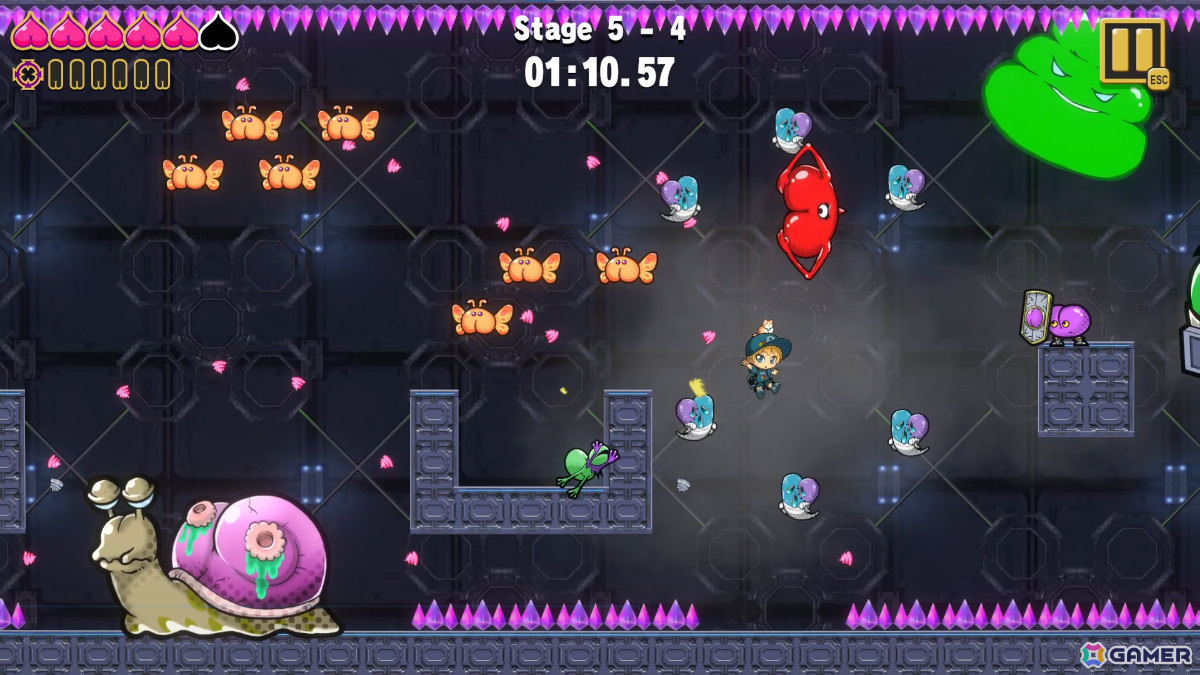 “おなら”で飛び敵を倒す高難易度アクションシューティング「BooBooBooster」がSteamでリリース!の画像