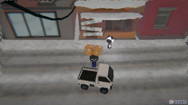 ローポリネコの配送業ドライブゲーム「Easy Delivery Co.」が2025年後半に日本語対応で発売！先行体験版がSteamにて配信の画像