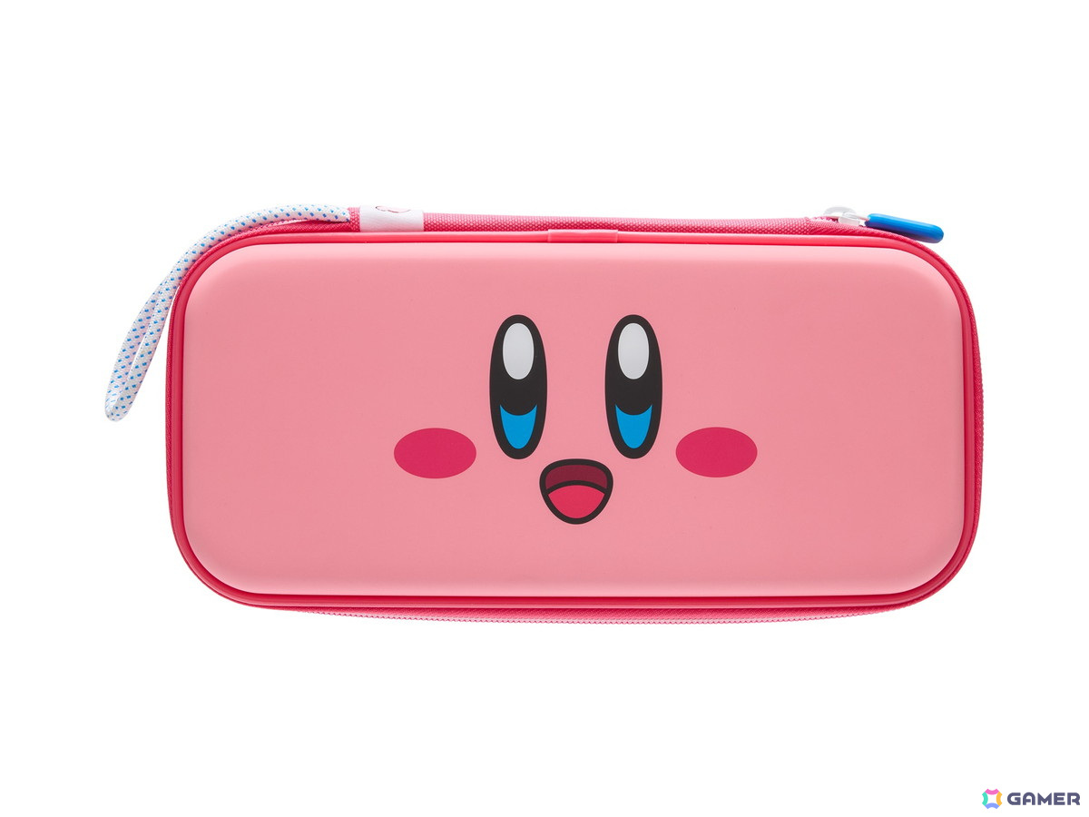 PowerAよりにっこり顔のカービィがデザインされたSwitch用ケースが4月27日に発売!ゲームカードは9枚まで収納可能の画像
