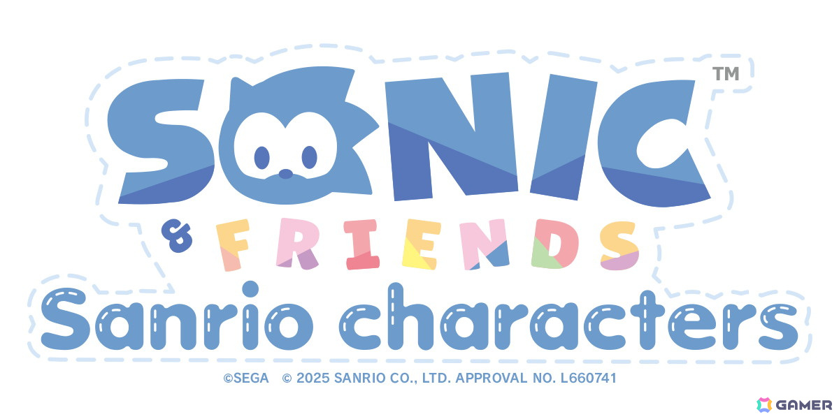 「SONIC ＆ FRIENDS」とサンリオキャラクターズのコラボが決定！「ソニック」×「ハローキティ」のコラボイラストが公開の画像