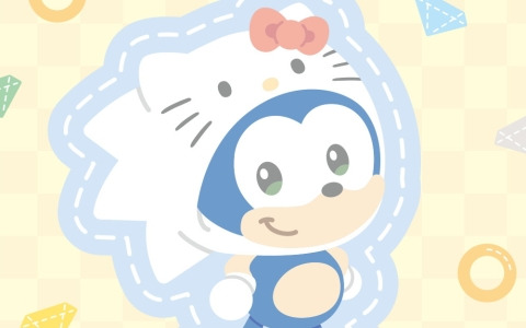 「SONIC ＆ FRIENDS」とサンリオキャラクターズのコラボが決定！「ソニック」×「ハローキティ」のコラボイラストが公開