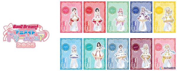 「バンドリ！」ミニドレス衣装の描き下ろしグッズが7月5日より発売！ジオラマアクリルスタンドやホログラム缶バッジなどがラインアップの画像1