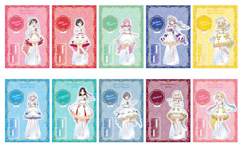 「バンドリ！」ミニドレス衣装の描き下ろしグッズが7月5日より発売！ジオラマアクリルスタンドやホログラム缶バッジなどがラインアップ