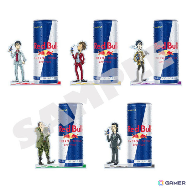 新宿・歌舞伎町の「龍が如く」グッズ自動販売機に4月27日より新商品が登場！レッドブルとアクスタのセットもの画像4