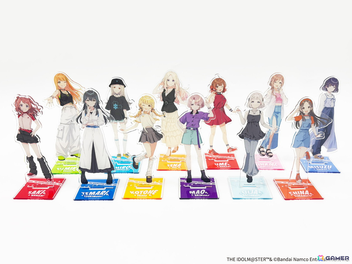 「学マス」ストリートファッションに身を包む12人の描き下ろしイラストグッズが登場するPOP UP SHOPが開始!の画像