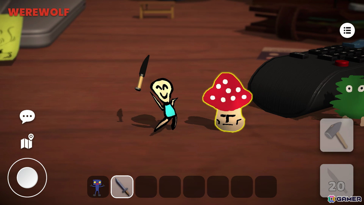 描いたラクガキを操作できる人狼ゲーム「ラクガキ人狼」が発表――人狼は村人を模写することで擬態が可能の画像