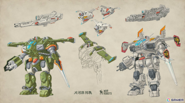 「War Robots」が「機動戦士ガンダム」などで知られるメカデザイナー・大河原邦男氏とコラボ！イベント「MECHA Raider S.W.O.R.D.」が5月20日より実施の画像2