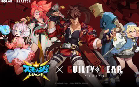 「スマッシュレジェンド」で「ソル」が新レジェンドとして登場する「GUILTY GEAR -STRIVE-」コラボが開催中！「ブリジット」モチーフのスキンも追加