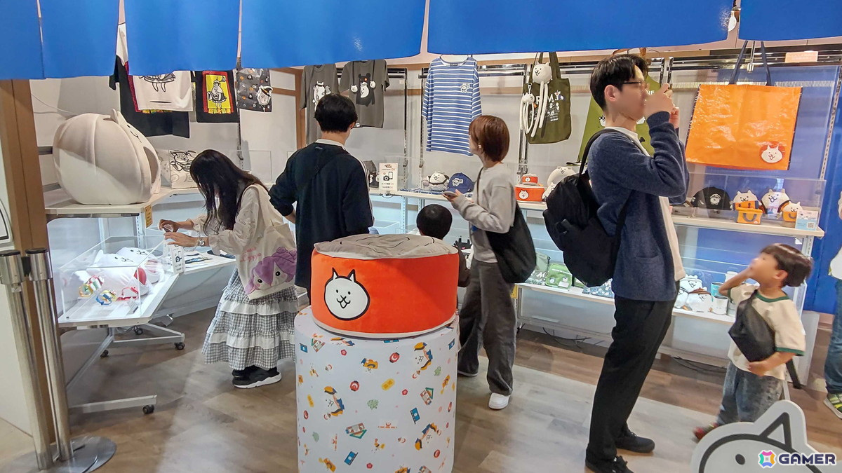 「にゃんこ大戦争＠サクラステージ にゃんこ大SHOW展」が開催中！初公開グッズの展示やガマトト探検隊の輪投げゲームなどが出展の画像3