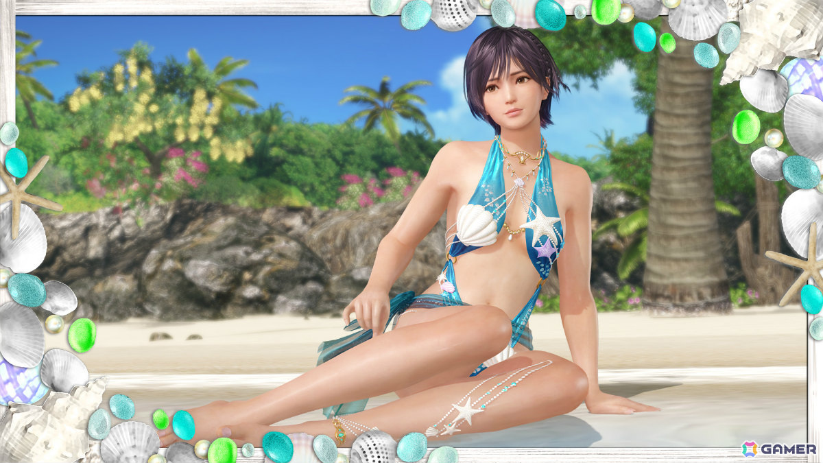 「DEAD OR ALIVE XVV」貝殻がデコレーションされた爽やかなSSR水着「ラグーン・シェル」が登場！最大140連ガチャ無料のキャンペーンもの画像3