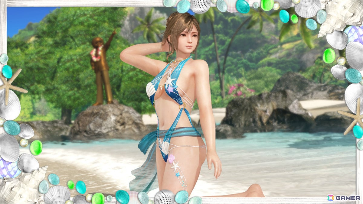 「DEAD OR ALIVE XVV」貝殻がデコレーションされた爽やかなSSR水着「ラグーン・シェル」が登場！最大140連ガチャ無料のキャンペーンもの画像4