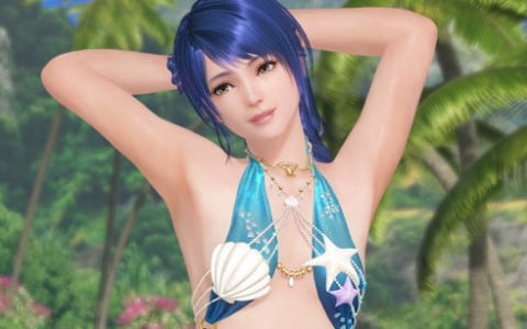 「DEAD OR ALIVE XVV」貝殻がデコレーションされた爽やかなSSR水着「ラグーン・シェル」が登場！最大140連ガチャ無料のキャンペーンも