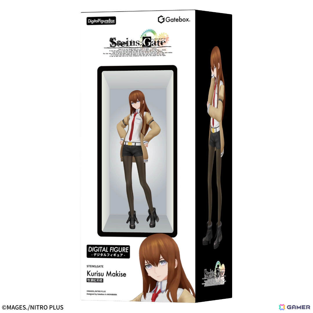 Gateboxより「STEINS;GATE」牧瀬紅莉栖のデジタルフィギュアボックスが予約販売開始！の画像