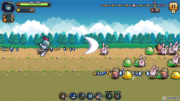 スケボーに乗ってゆるっと世界を救うアクションRPG風ローグライト「Skateboard Knight / スケボーナイト」が2026年にリリース！の画像2