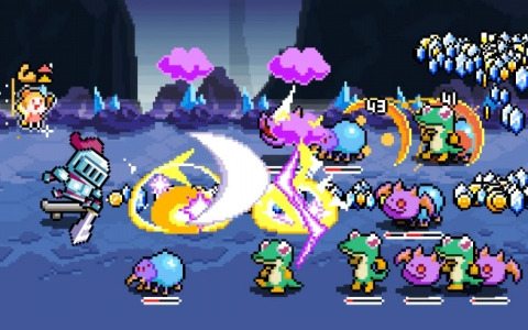 スケボーに乗ってゆるっと世界を救うアクションRPG風ローグライト「Skateboard Knight / スケボーナイト」が2026年にリリース！