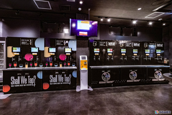 タイトーのクラフトビール＆ゲームバー「EXBAR TOKYO plus AKIHABARA」が5月2日に秋葉原東西自由通路でオープンの画像
