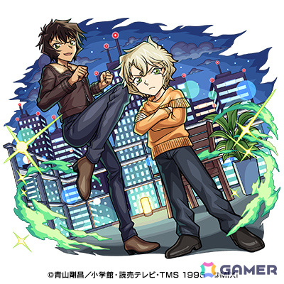 「モンスト」×アニメ「名探偵コナン」のコラボ第2弾が5月1日より開催!新一&蘭、平次&和葉、コナン&キッドなどが期間限定ガチャに新登場の画像