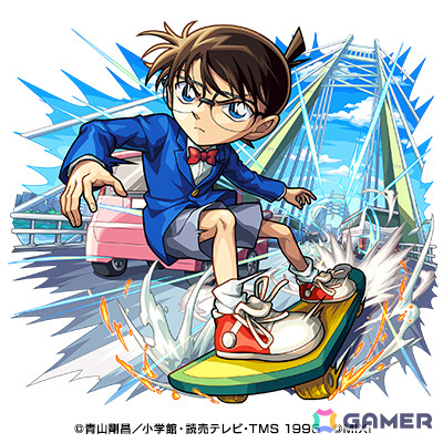 「モンスト」×アニメ「名探偵コナン」のコラボ第2弾が5月1日より開催!新一&蘭、平次&和葉、コナン&キッドなどが期間限定ガチャに新登場の画像