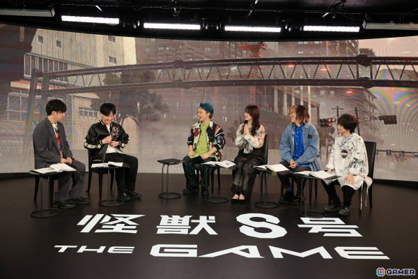 「怪獣8号」福西勝也さん、瀬戸麻沙美さん、加藤渉さん、河西健吾さんが出演したアニメ×ゲーム公式特番のレポートが公開の画像4