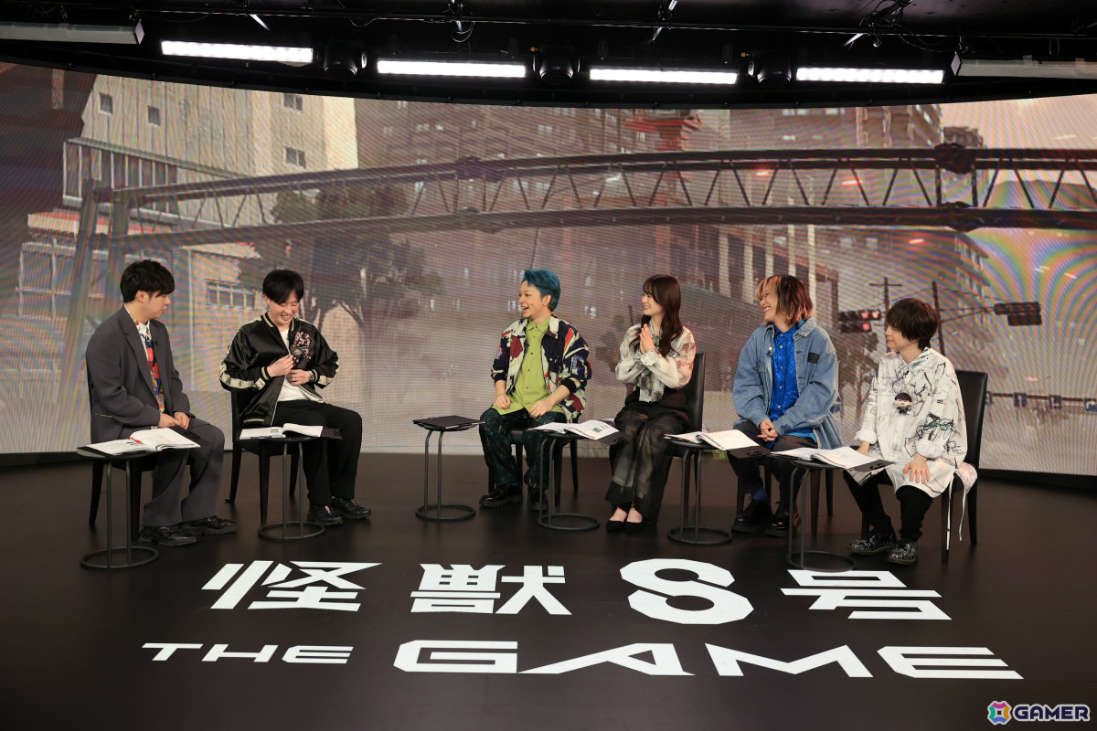 「怪獣8号」福西勝也さん、瀬戸麻沙美さん、加藤渉さん、河西健吾さんが出演したアニメ×ゲーム公式特番のレポートが公開の画像