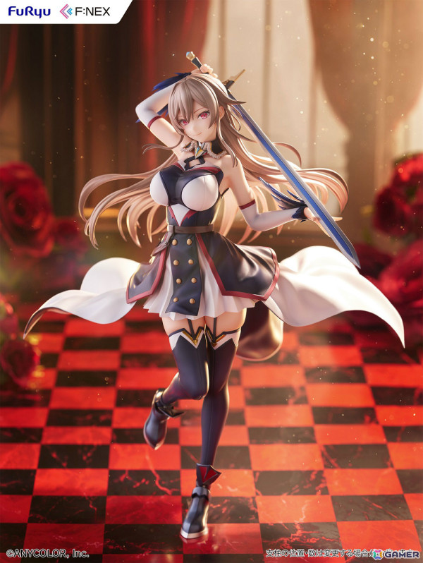 にじさんじのフレン・E・ルスタリオさんがオリジナルポーズでフィギュア化！長く大きな剣を構えた迫力ある立ち姿に注目の画像2