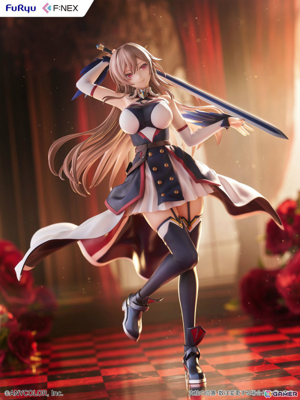 にじさんじのフレン・E・ルスタリオさんがオリジナルポーズでフィギュア化！長く大きな剣を構えた迫力ある立ち姿に注目の画像3