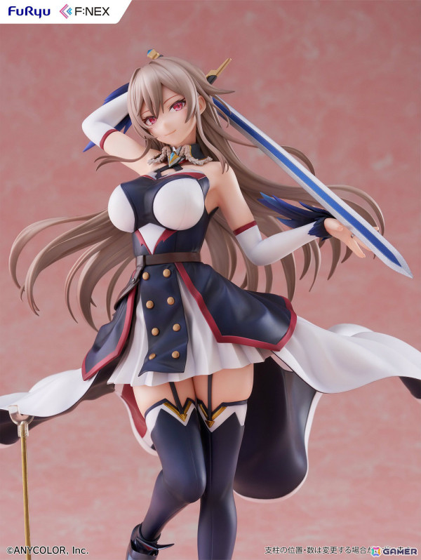 にじさんじのフレン・E・ルスタリオさんがオリジナルポーズでフィギュア化！長く大きな剣を構えた迫力ある立ち姿に注目の画像4