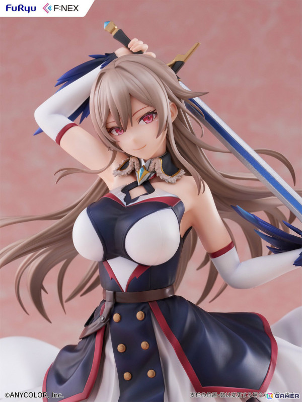 にじさんじのフレン・E・ルスタリオさんがオリジナルポーズでフィギュア化！長く大きな剣を構えた迫力ある立ち姿に注目の画像5