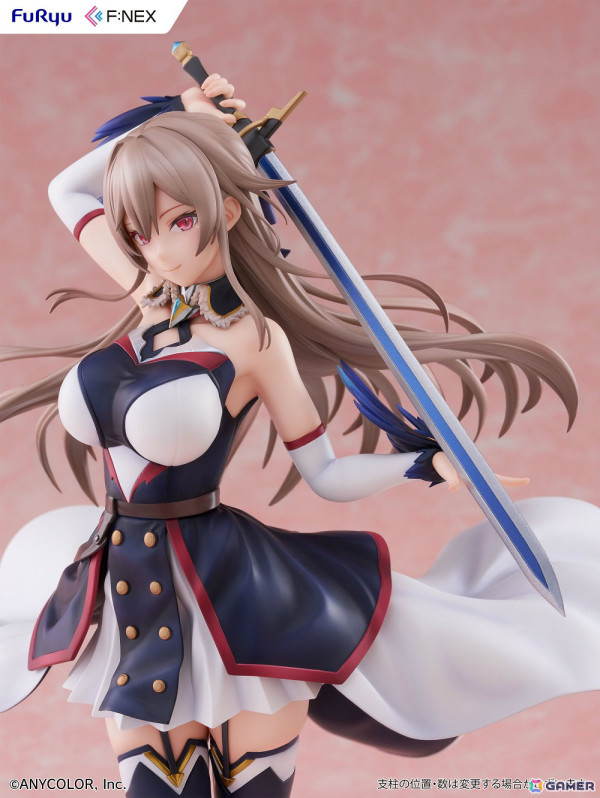 にじさんじのフレン・E・ルスタリオさんがオリジナルポーズでフィギュア化！長く大きな剣を構えた迫力ある立ち姿に注目の画像8