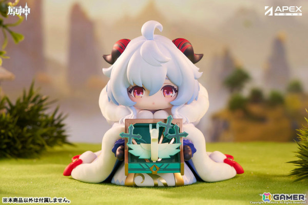 「原神」閑雲のエピソードで登場した幼少期の甘雨がフィギュア化！幅約12cm×高さ約11cmのサイズで愛らしい姿を再現の画像4