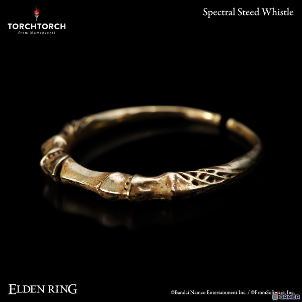 「ELDEN RING」のキーアイテム「霊馬の指笛」がフロム・ソフトウェアによる完全監修を受けたアクセサリーに！TORCH TORCHにて予約受付中の画像3