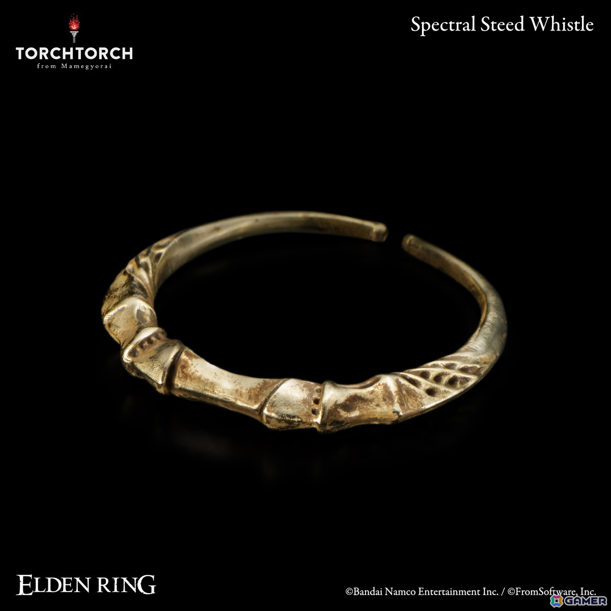 「ELDEN RING」のキーアイテム「霊馬の指笛」がフロム・ソフトウェアによる完全監修を受けたアクセサリーに!TORCH TORCHにて予約受付中の画像